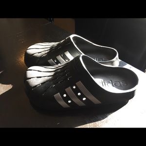 adidas | Shoes | Adilette Adidas Croc Style Slides | Poshmark